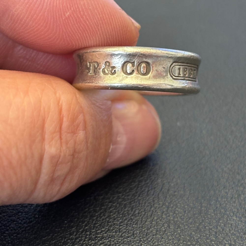 Tiffany & Co 1837 Sterling Silver Ring